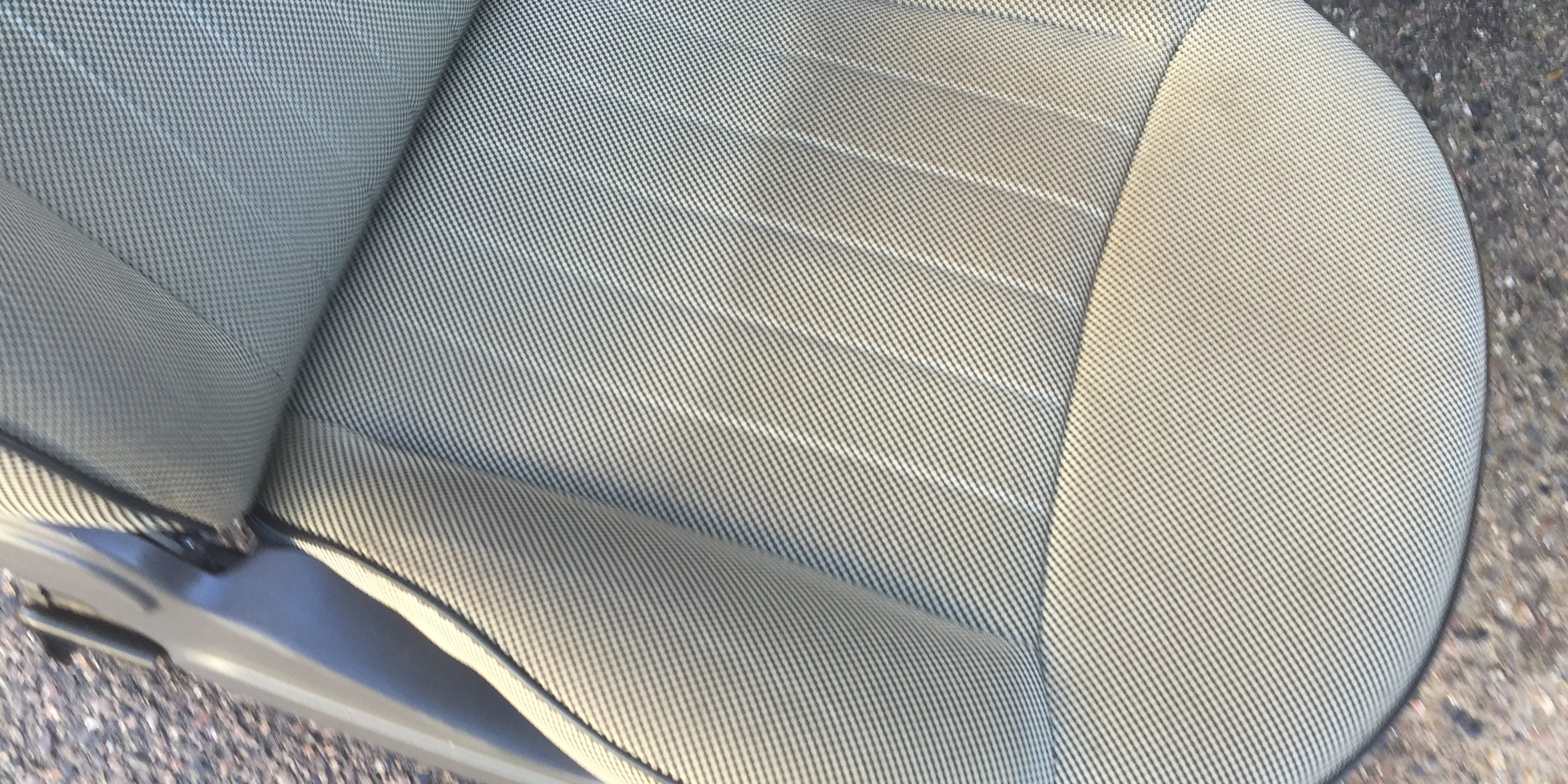Dirty fiat 500 seat Upholstery Cleaning Fiat 500