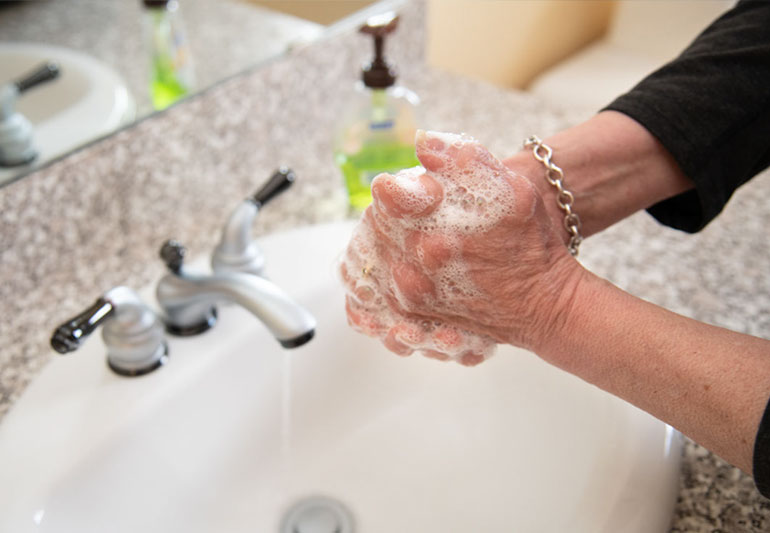 Wash your hands - the simplest infection control Wash your hands