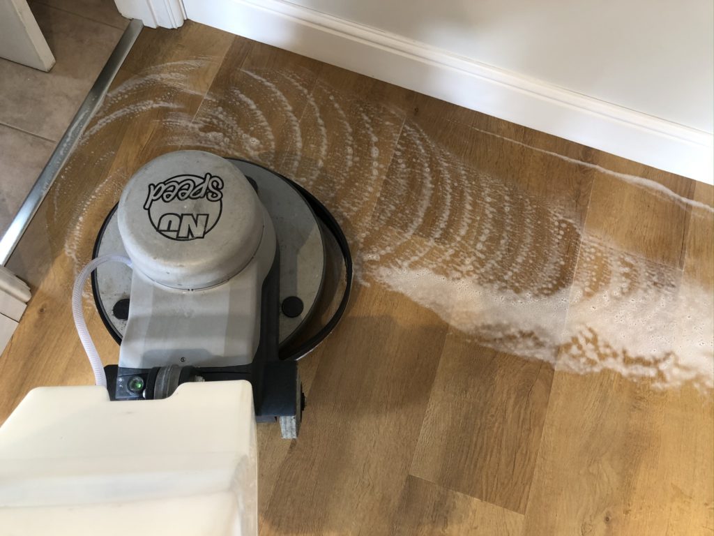 Karndean floor cleaning