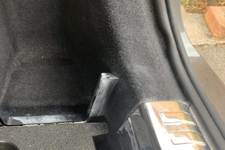 Paint spillage in Audi