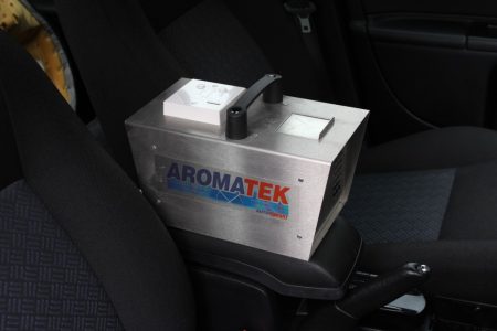 Car interior cleaning odour removal