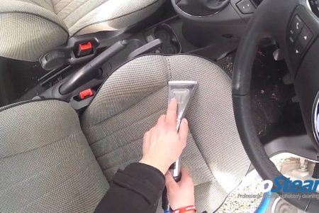 Fiat 500 interior upholstery seat cleaning